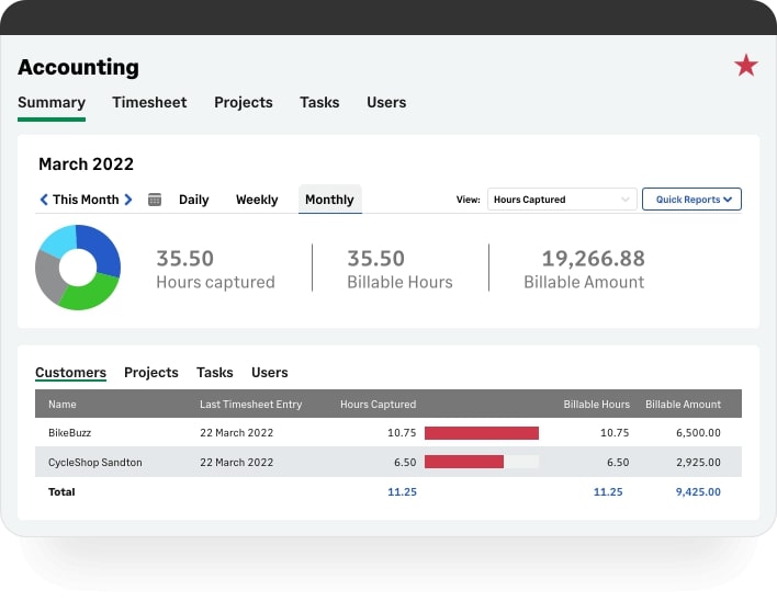 Sage: Best Payroll and Accounting Platform with Time Tracking