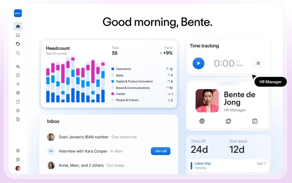 Personio: Best All-in-One HR Platform with Time Tracking